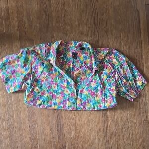 Colorful Floral Shirt